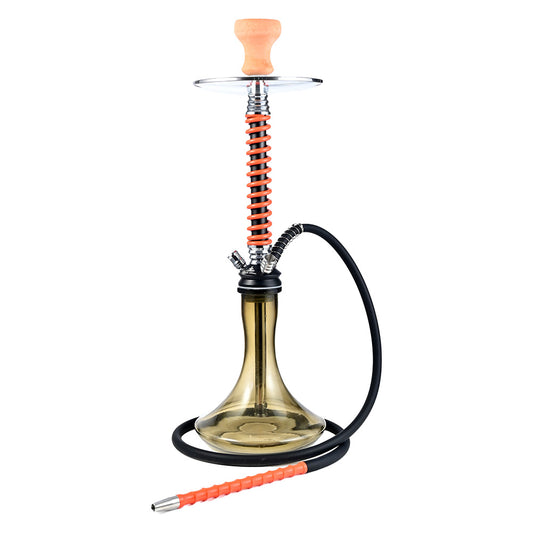 Luxor Spiral Glass Hookah 25" – MKA116