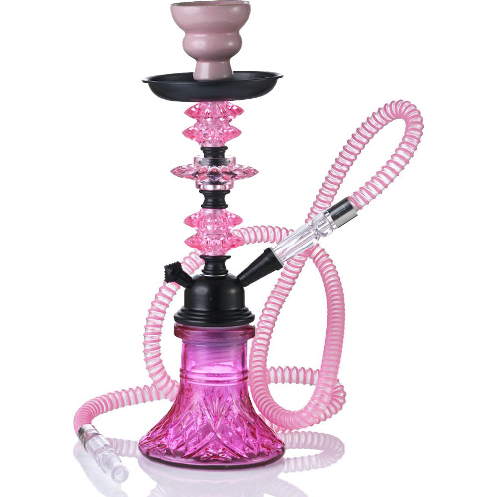Luxor Diamond Crystal Hookah 12.6" (NP-77)