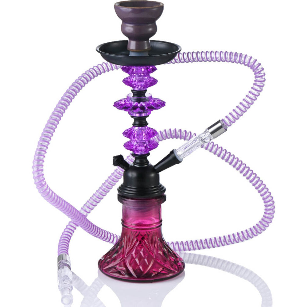 Luxor Diamond Crystal Hookah 12.6" (NP-77)