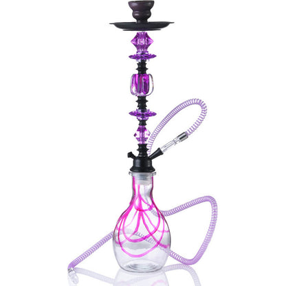 Luxor Crystal Glass Hookah 23" (NP-88)