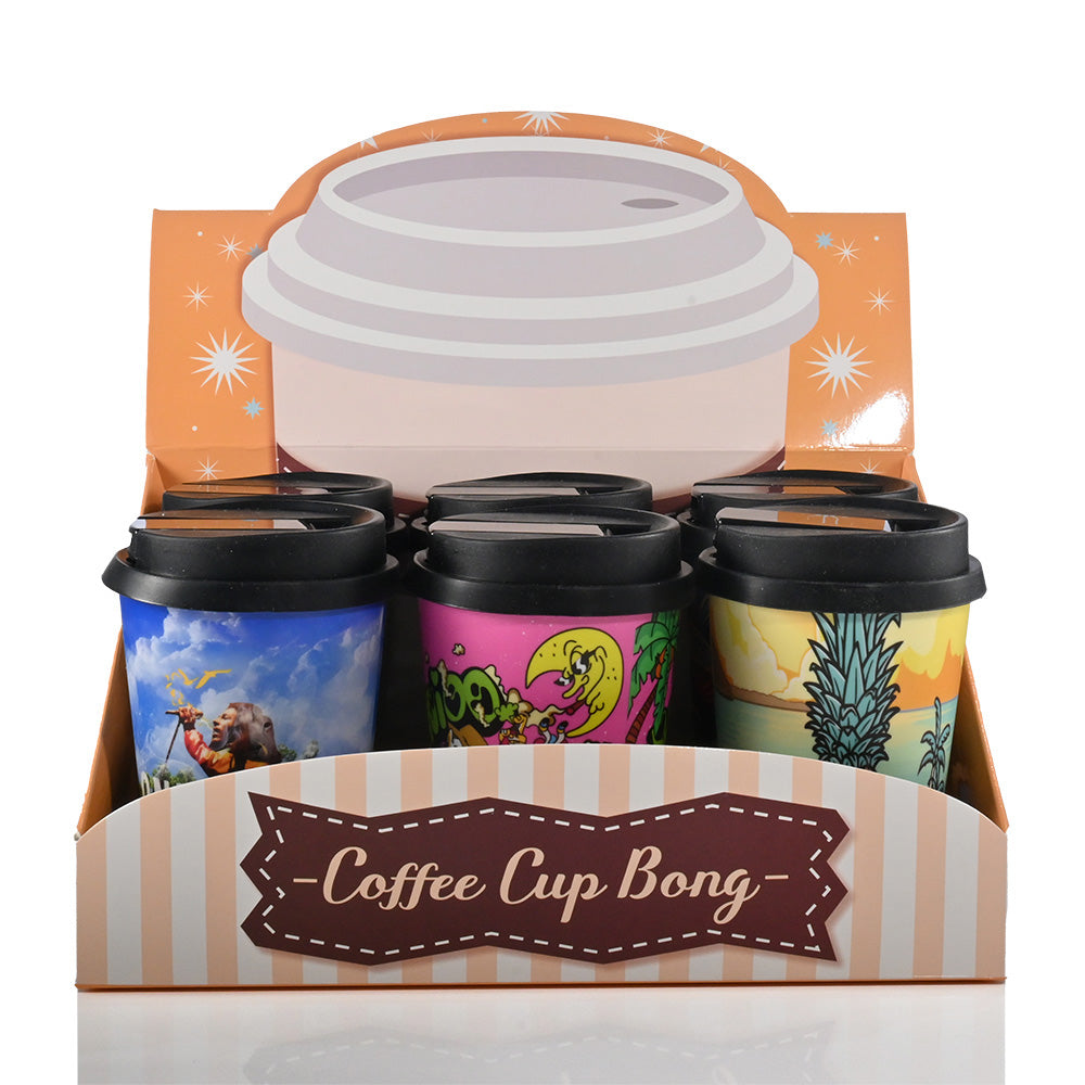 Printed Coffee Cup Bong NU004