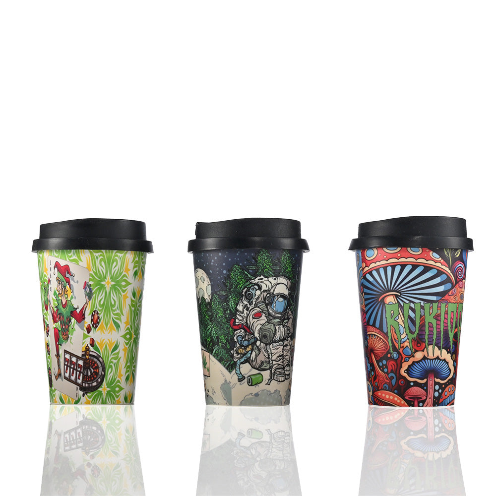 Printed Coffee Cup Bong NU004