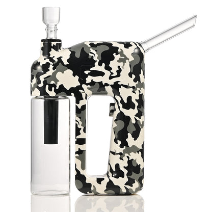 Hipster Silicone Bong Assorted Prints NU007