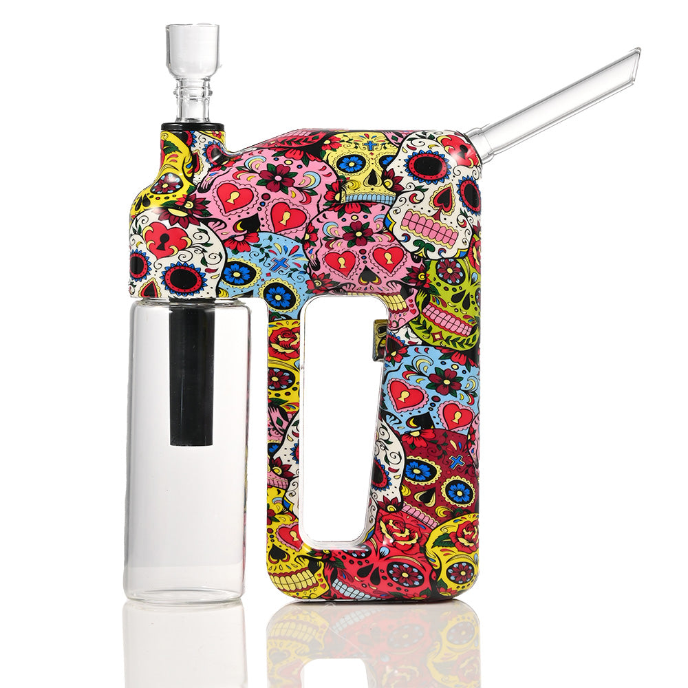 Hipster Silicone Bong Assorted Prints NU007