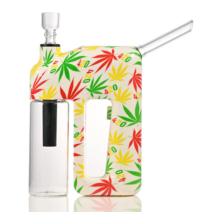 Hipster Silicone Bong Assorted Prints NU007