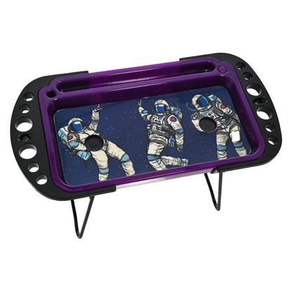Hipster Galaxy Glow LED Rolling Tray NU009