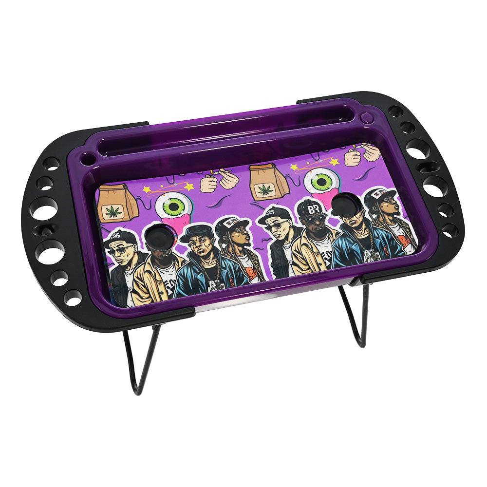 Hipster Hip-Hop Legends 420 LED Rolling Tray NU017