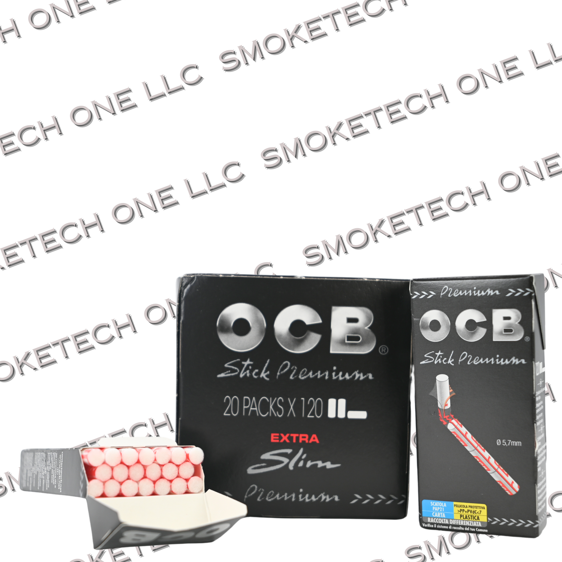 OCB Premium Stick Filters – Extra Slim (5.7mm) - Smoke Tech One LLC
