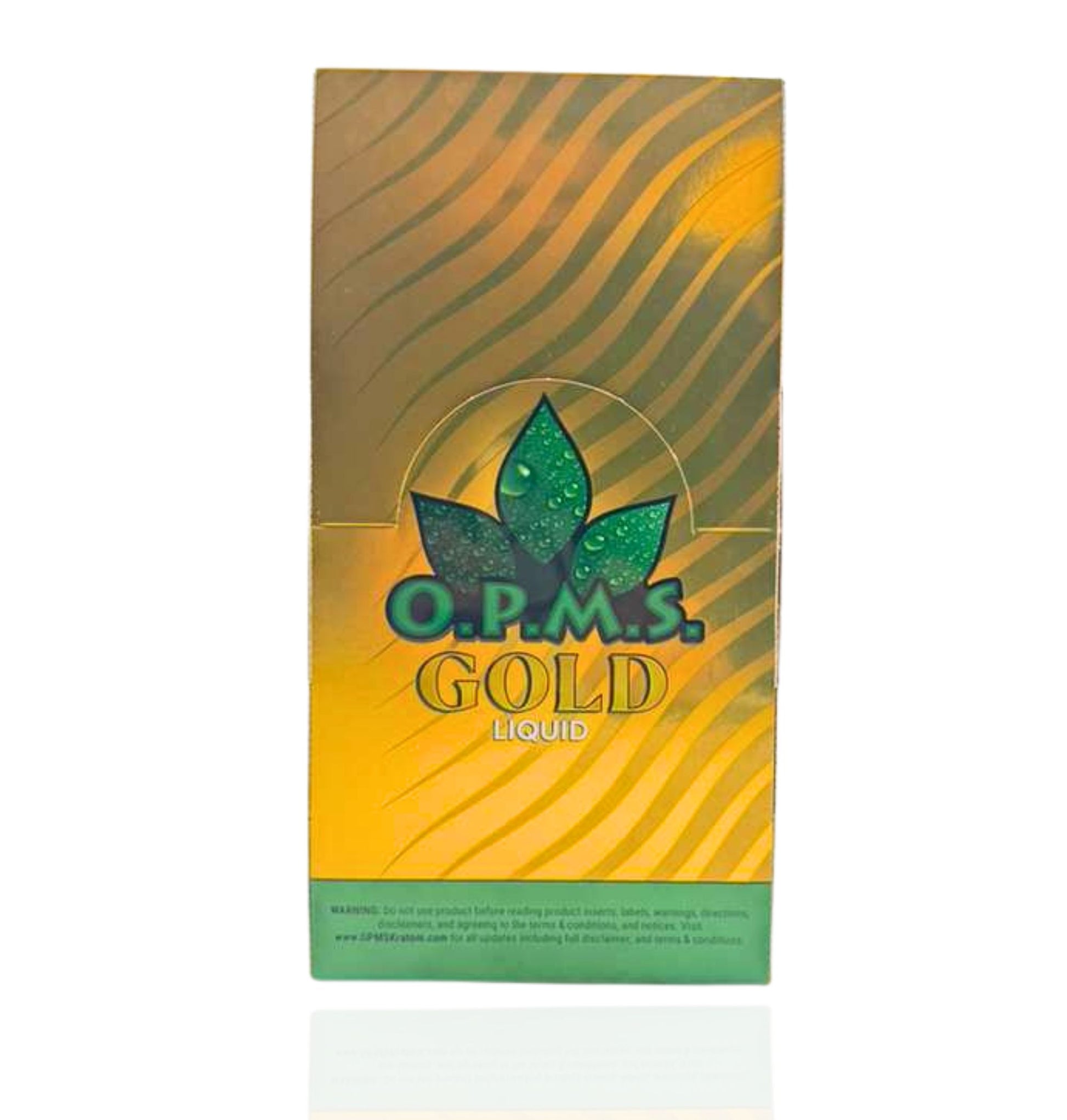 OPMS Gold Liquid Kratom Extract – 0.33 fl oz (10ml) - Smoke Tech One LLC