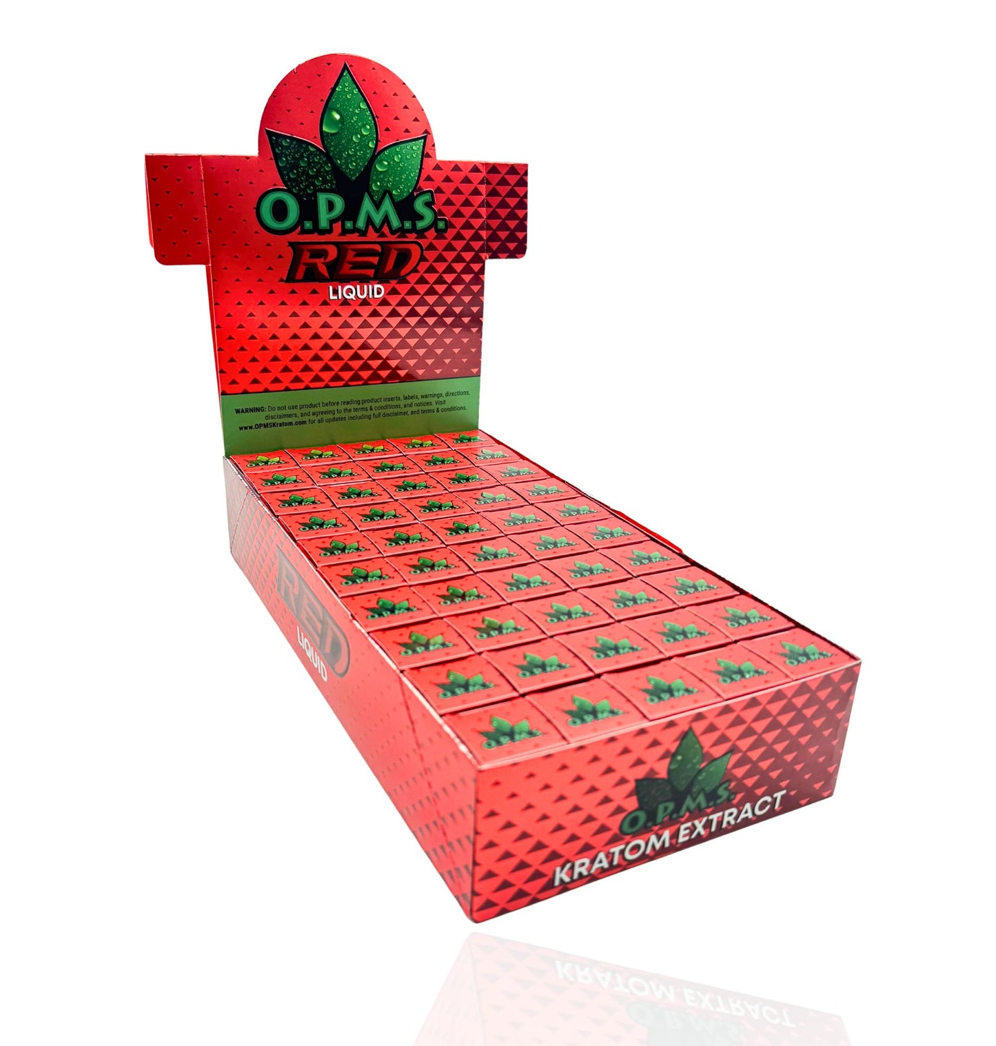 OPMS Red Liquid Kratom Extract – 8.8ml Shot - Smoke Tech One LLC