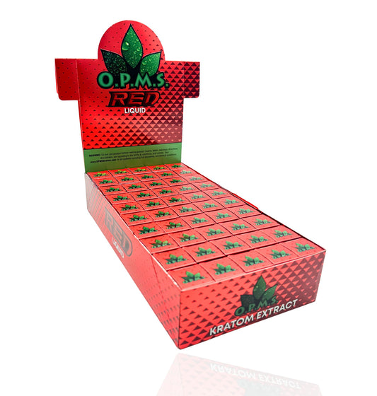 OPMS Red Liquid Kratom Extract – 8.8ml Shot - Smoke Tech One LLC