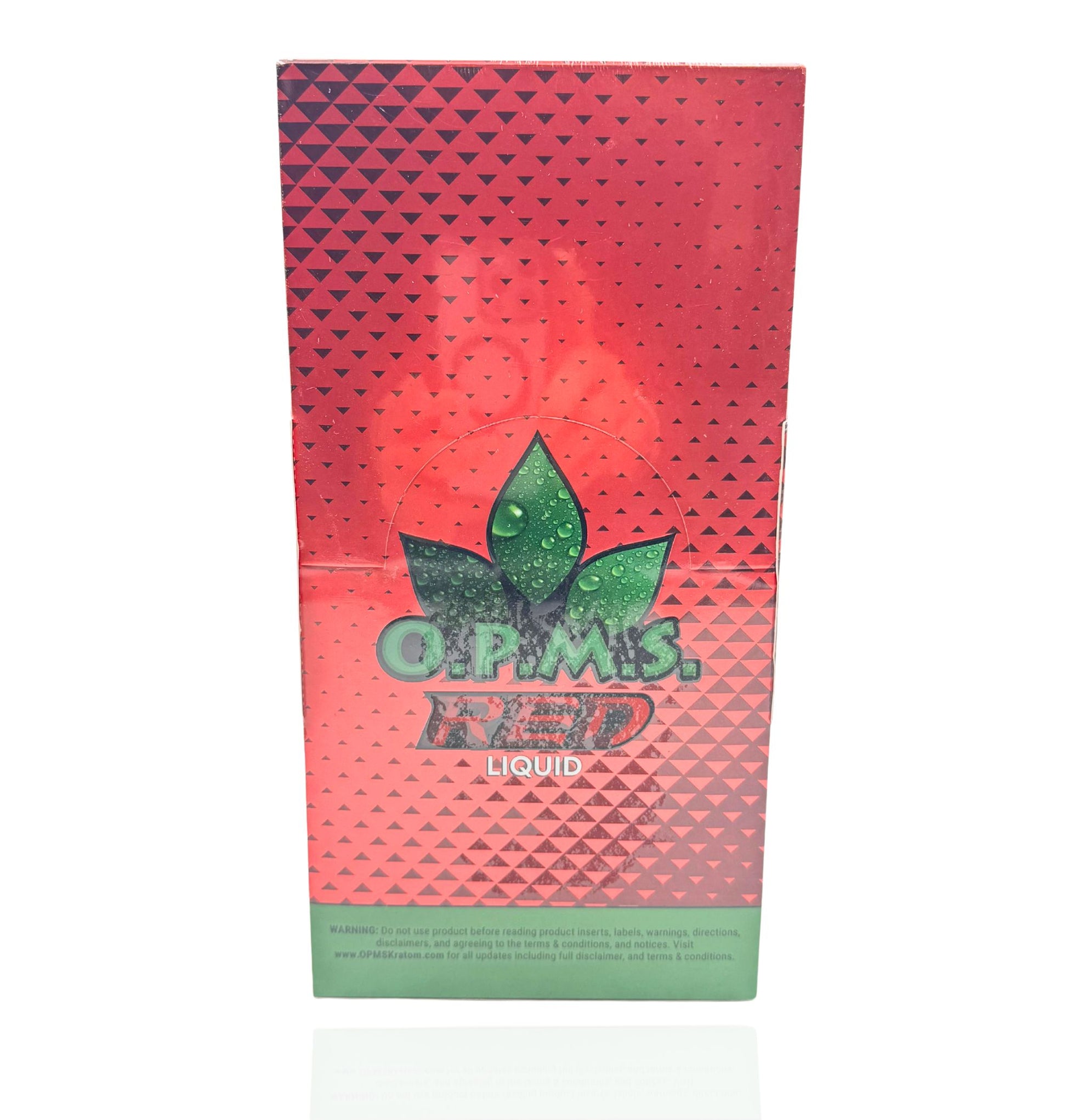 OPMS Red Liquid Kratom Extract – 8.8ml Shot - Smoke Tech One LLC