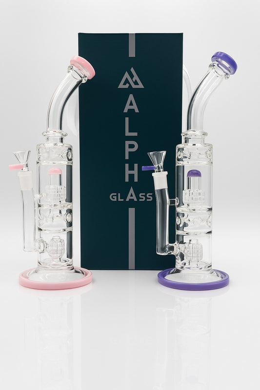 Alpha 12-inch Premium Glass PH003 - Smoke Tech One LLC