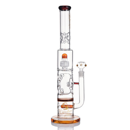 Hispter Honeycomb Bliss Bong 20" (PH008) - Smoke Tech One LLC