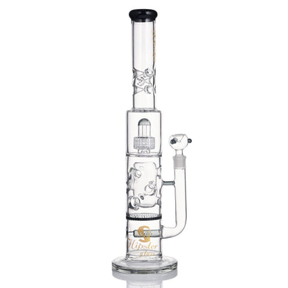 Hispter Honeycomb Bliss Bong 20" (PH008) - Smoke Tech One LLC