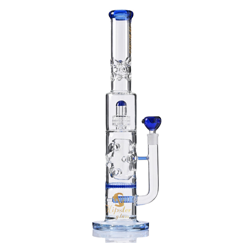 Hispter Honeycomb Bliss Bong 20" (PH008) - Smoke Tech One LLC