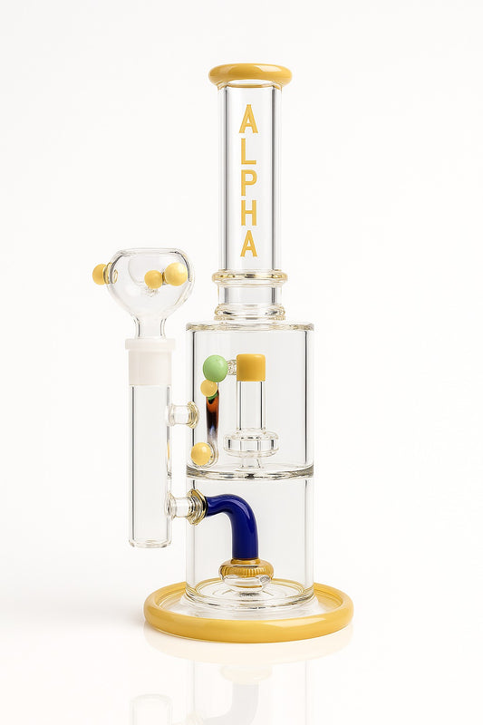 Alpha 13-Inch Straight Tube PH014 - Smoke Tech One LLC