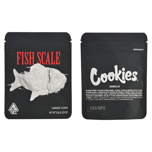 Fish Scale/42 Luxe/Pink Rozay Cannabis Flower Pouch PK365/366/494