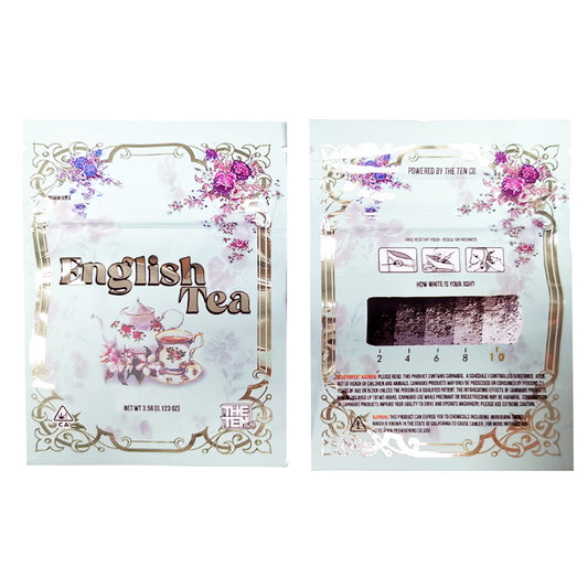 English Tea Cannabis Flower Pouch PK412