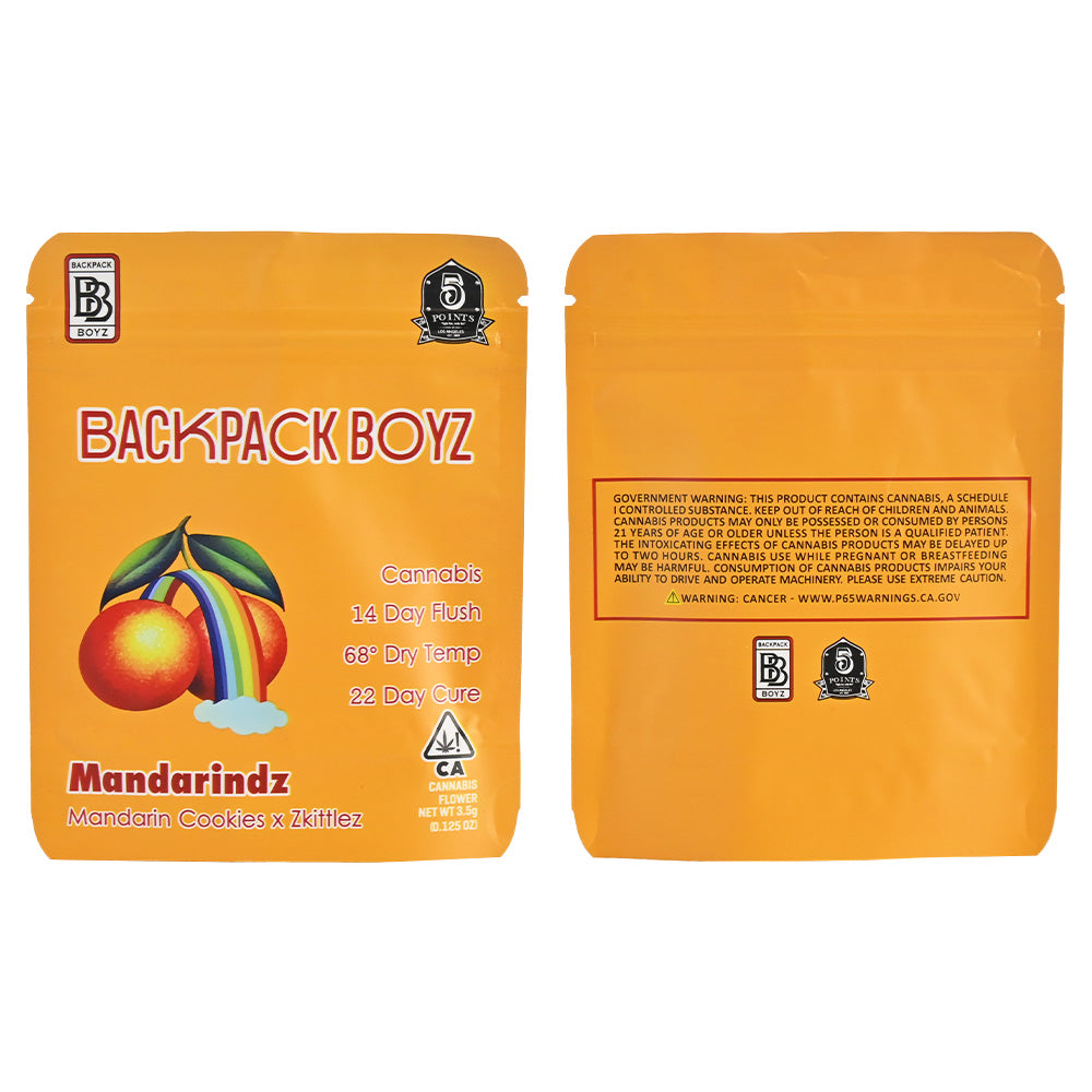 Backpack Boyz Cannabis Flower Pouch PK428