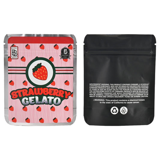 Strawberry Gelato Cannabis Flower Pouch PK430