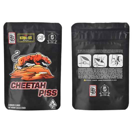Cheetah Piss Cannabis Flower Pouch PK432