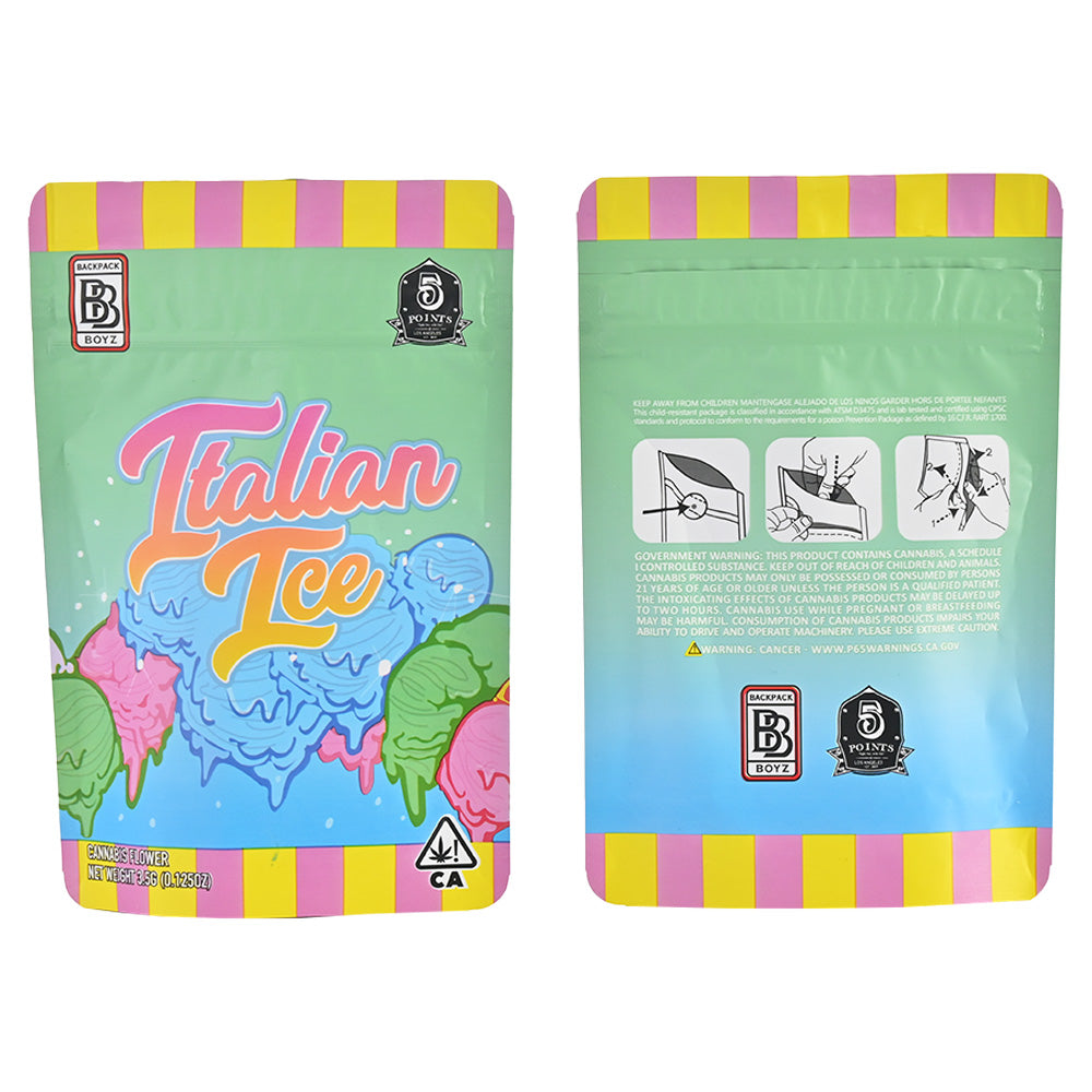 Italian Ice Cannabis Flower Pouch PK433
