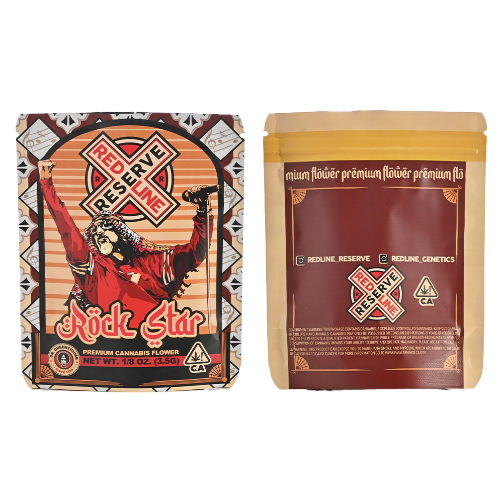 Rock Star Cannabis Flower Pouch PK455