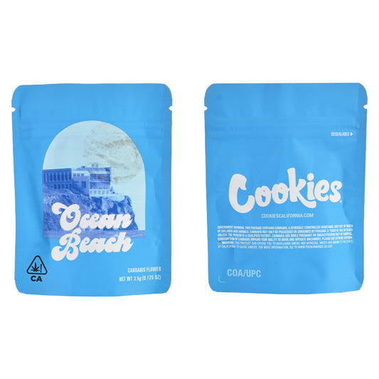 Ocean Beach Cannabis Flower Pouch PK483