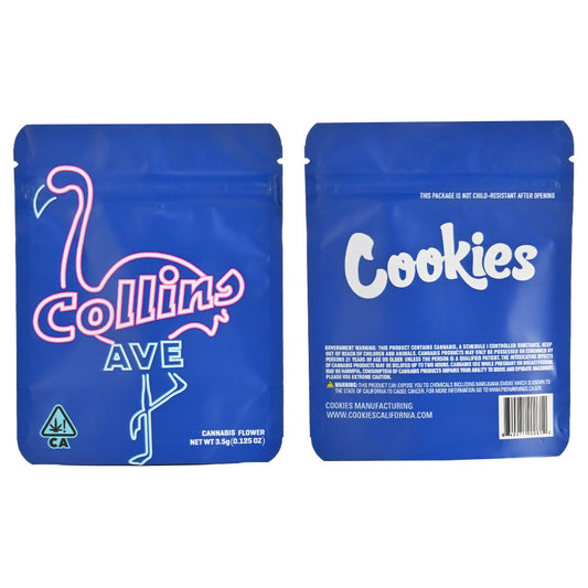 Collins Ave Cannabis Flower Pouch PK493