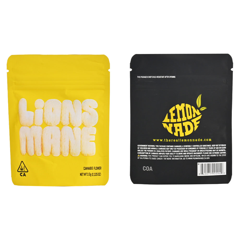 Lions Mane Cannabis Flower Pouch PK498