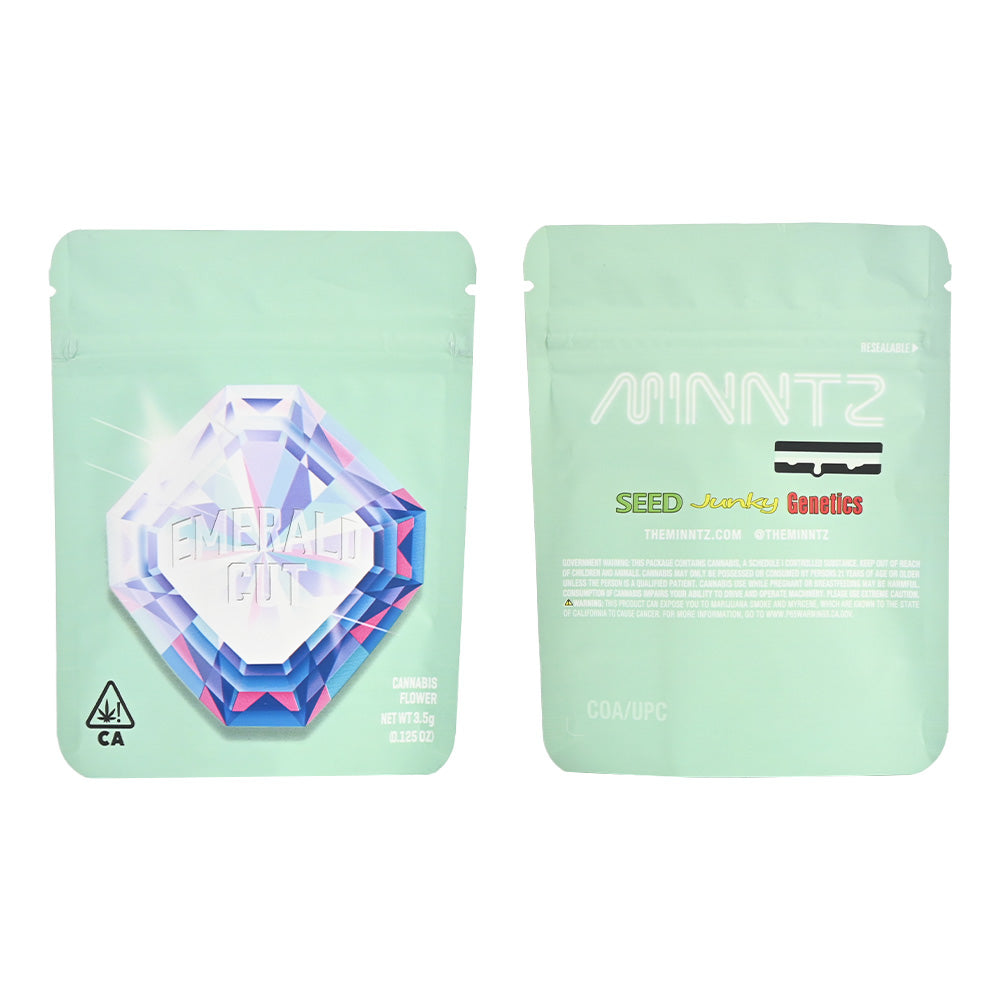 Emerald Cut Cannabis Flower Pouch PK505