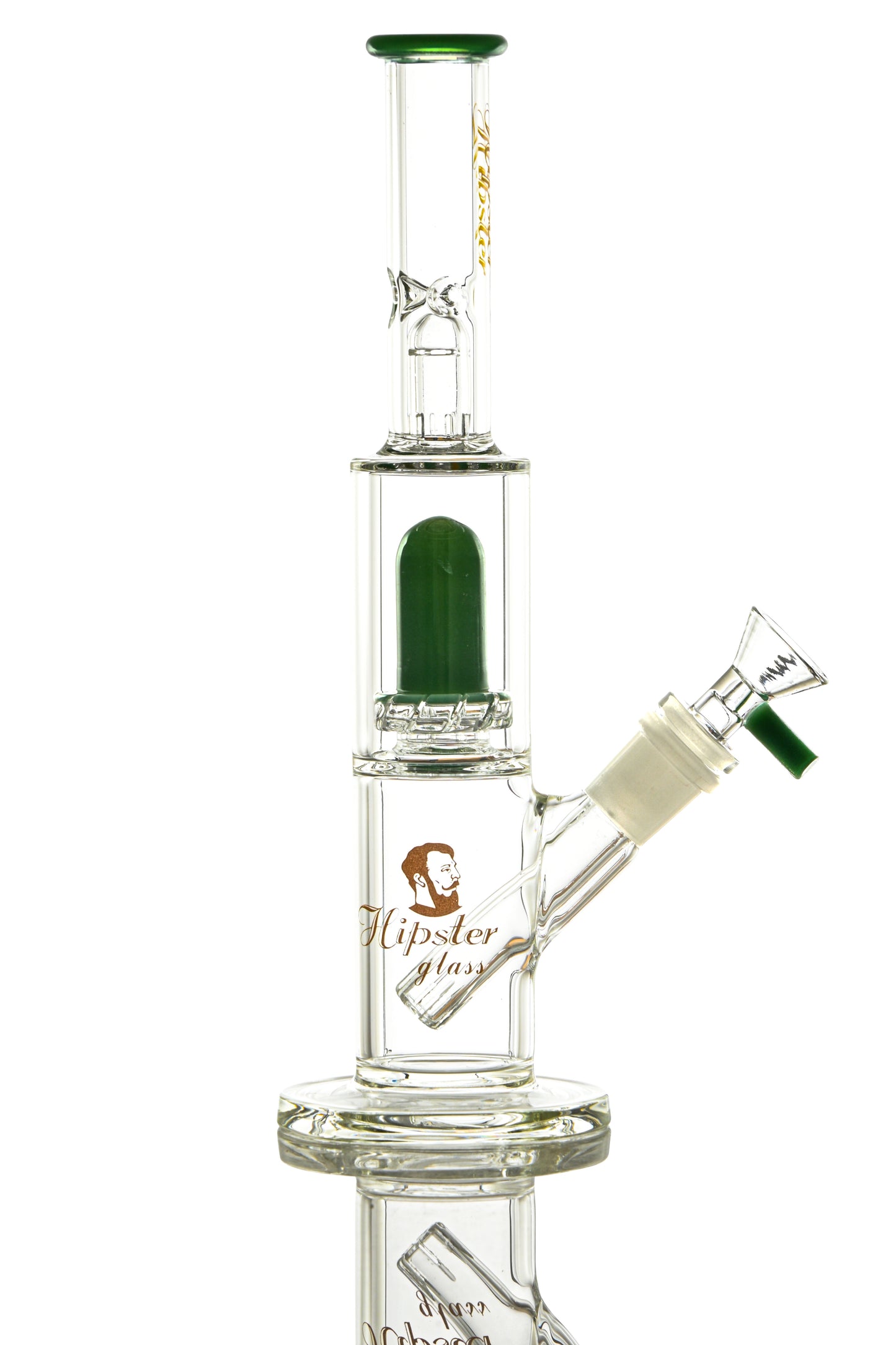 Hipster Pure Straight Tube Bong BS01