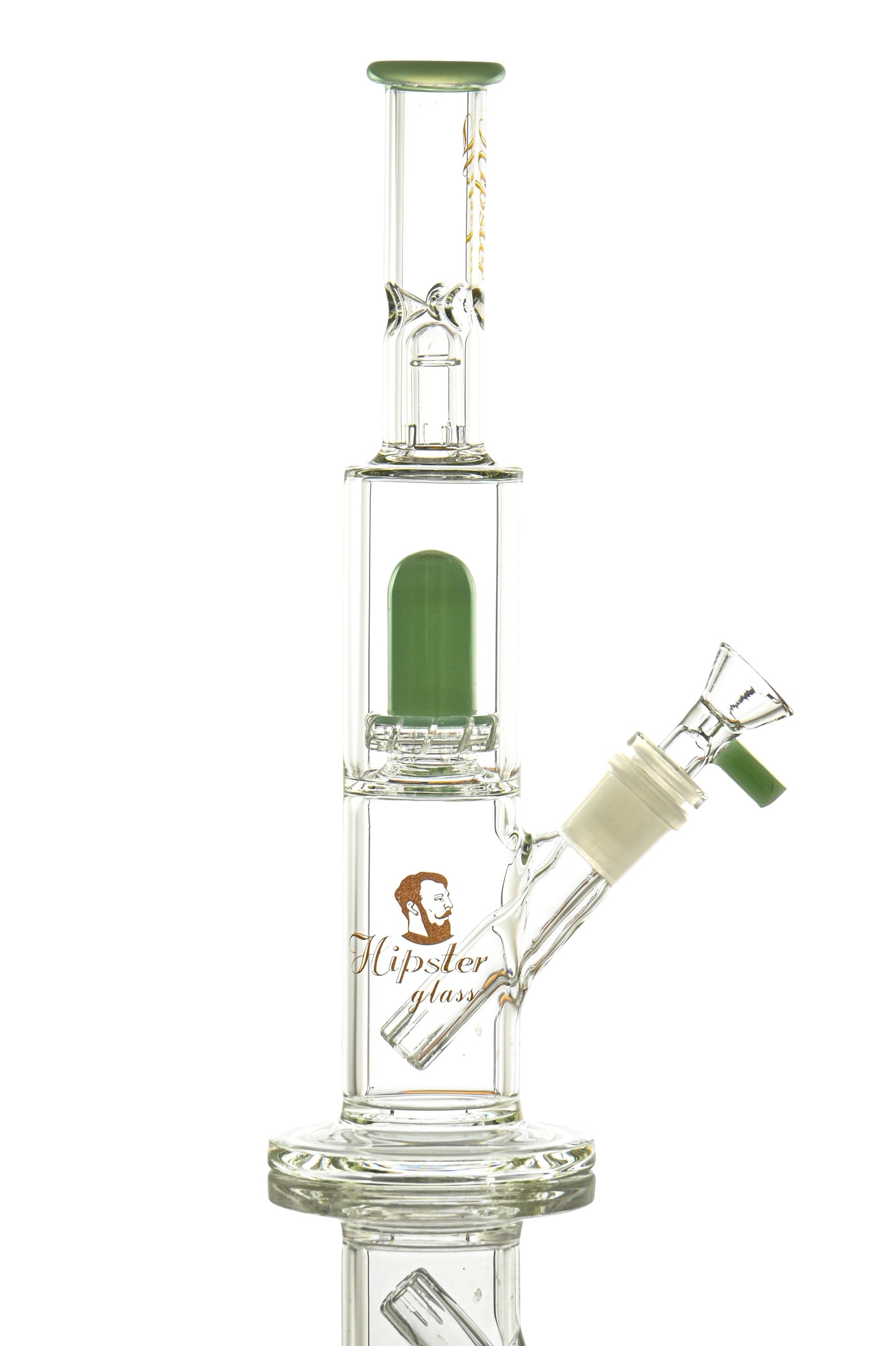Hipster Pure Straight Tube Bong BS01