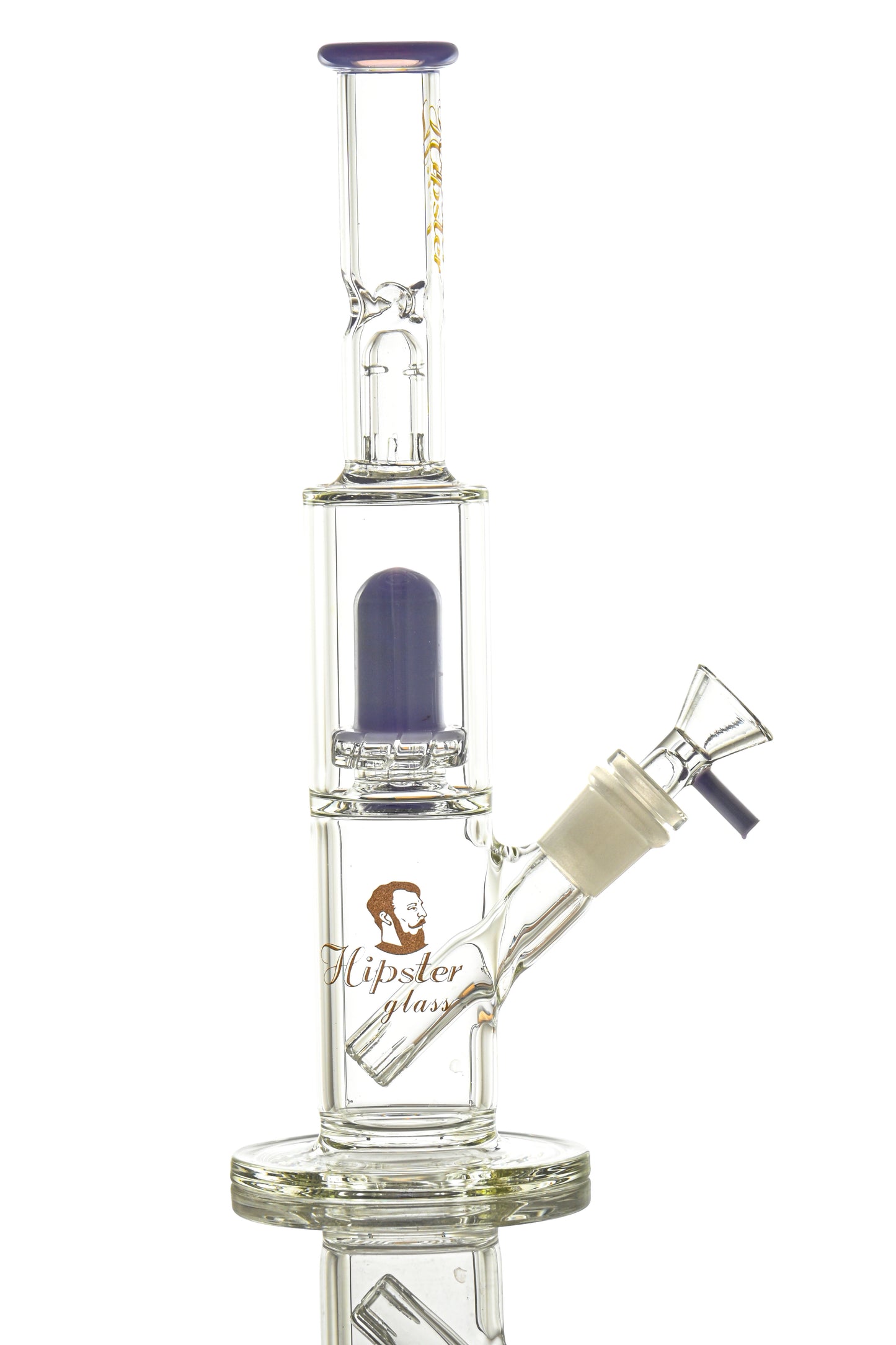 Hipster Pure Straight Tube Bong BS01