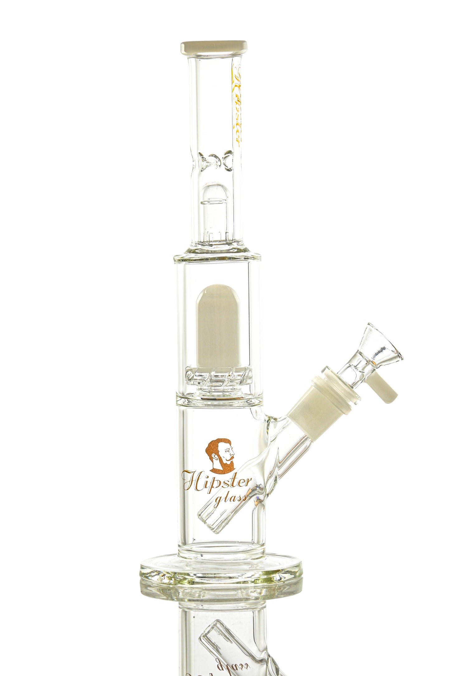 Hipster Pure Straight Tube Bong BS01