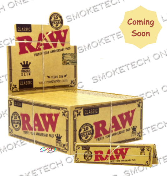 RAW Classic 20 Year Anniversary Pack (King Size Slim)