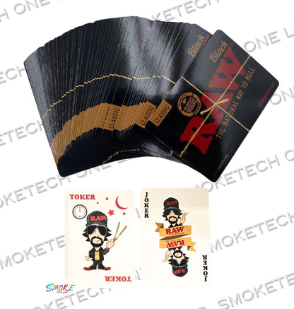 RAW Black Classic Playing Cards – Limited Edition