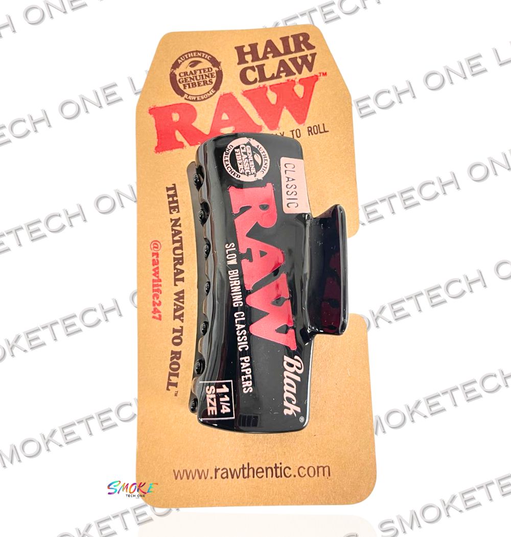 RAW Black Hair Claw Clip