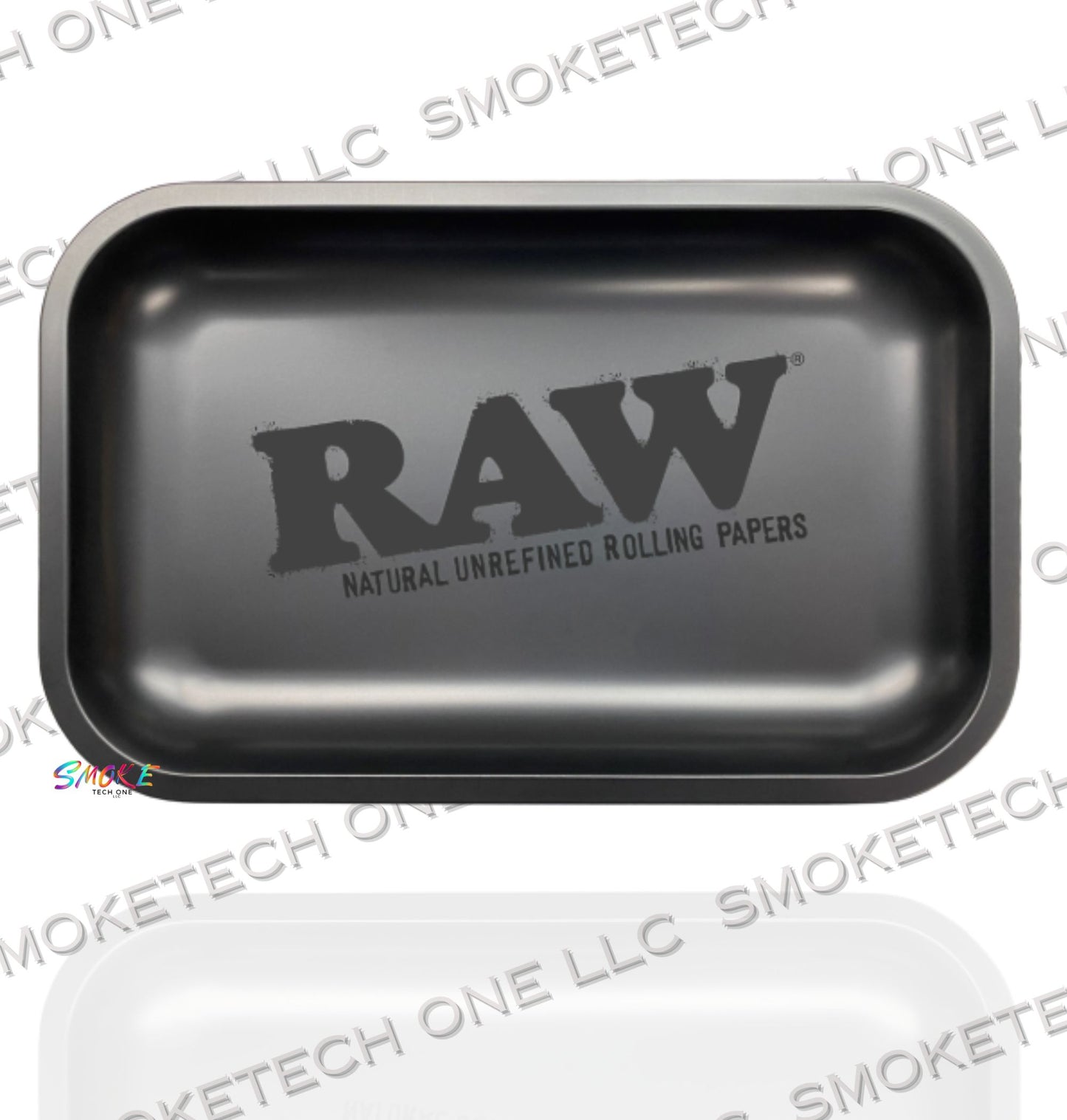 RAW Murder’d Rolling Tray l Small (Black Edition) - Smoke Tech One LLC