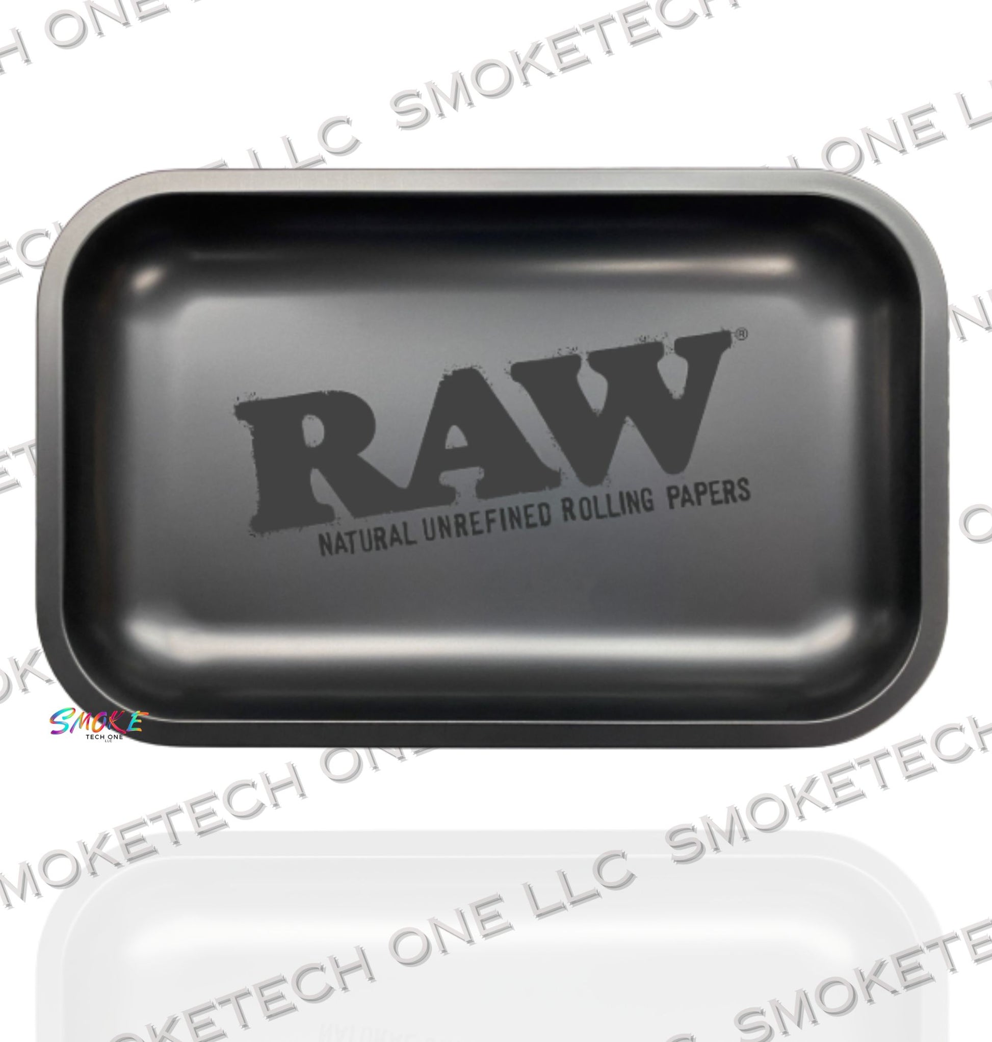 RAW Murder’d Rolling Tray l Small (Black Edition) - Smoke Tech One LLC
