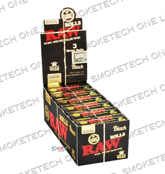 RAW Black KS Wide Rolls 3 meters