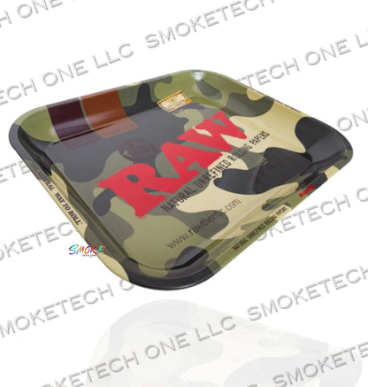 RAW Camo Rolling Tray l Large - Smoke Tech One LLC