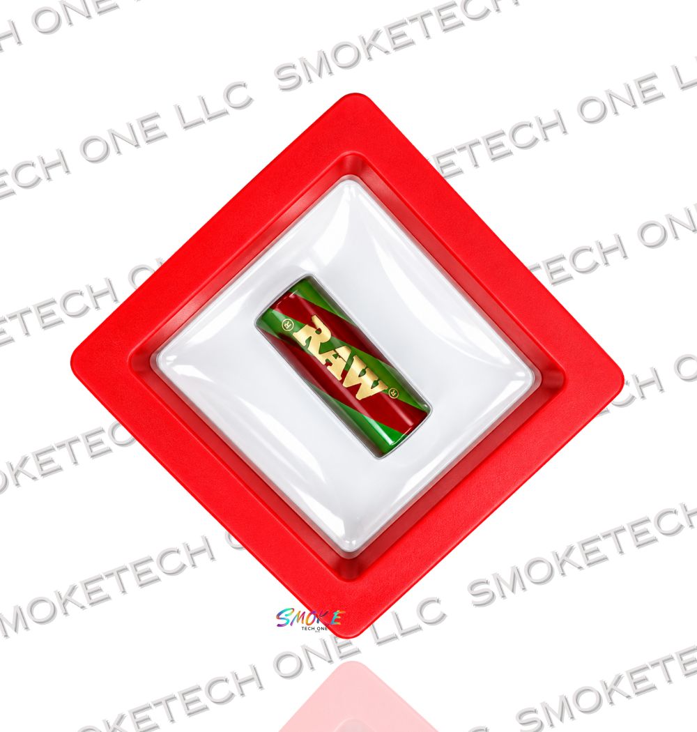 RAW Candy Cane Tips - Premium Crafted Glass Filter Tips (10mm & 12mm)