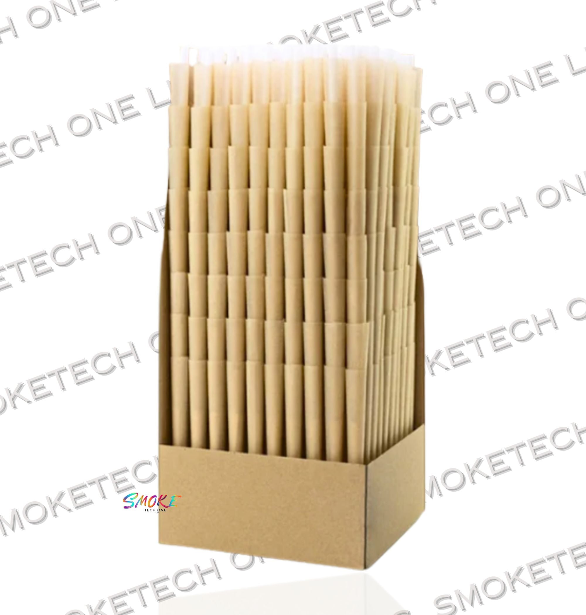 RAW Classic 70/30 Single Size Pre-Rolled Cones l Bulk Box (500