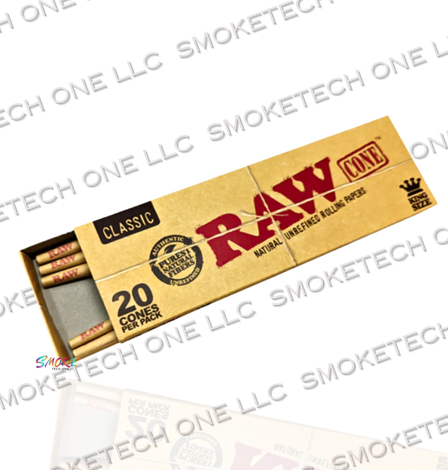RAW Classic King Size Cones - 20 Pack