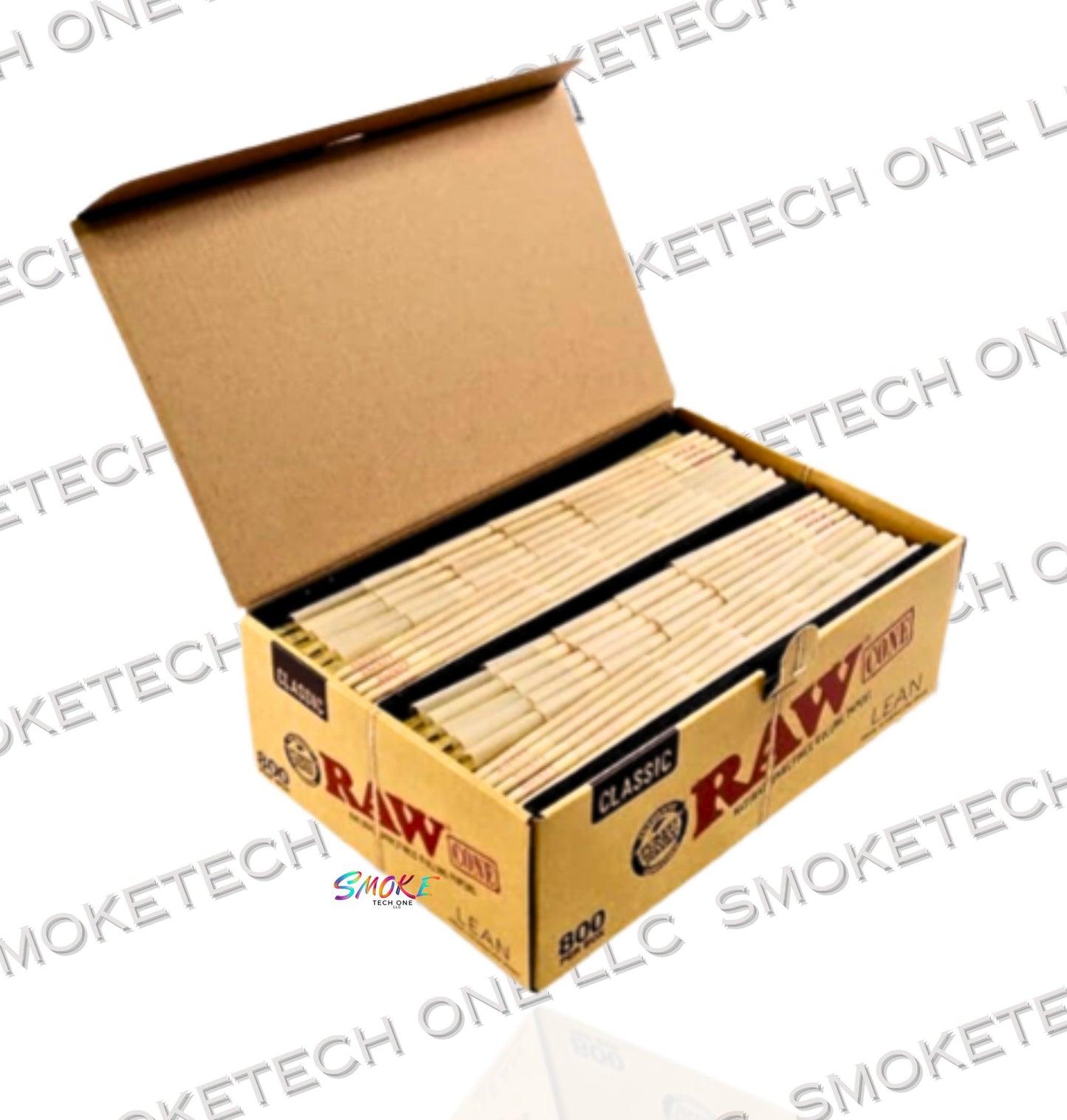 RAW Classic Lean Size Cones | Bulk Box | 800 Cones