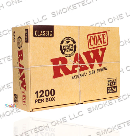 RAW Classic Single Size Bulk Cones | 70mm / 24mm, 30mm, 45mm