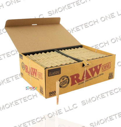 RAW Classic Single Size Bulk Cones | 70mm / 24mm, 30mm, 45mm