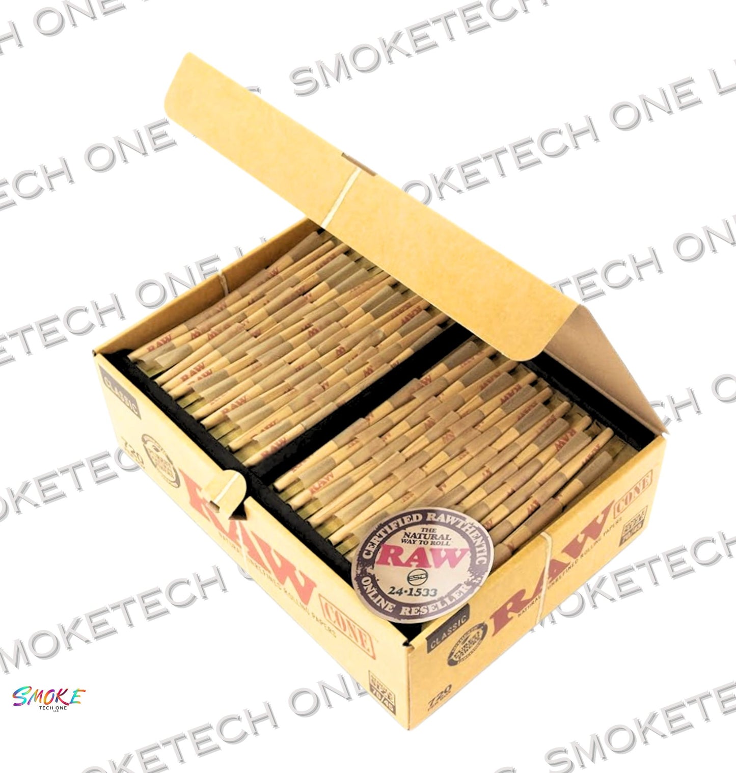 RAW Classic Single Size Bulk Cones | 70mm / 24mm, 30mm, 45mm